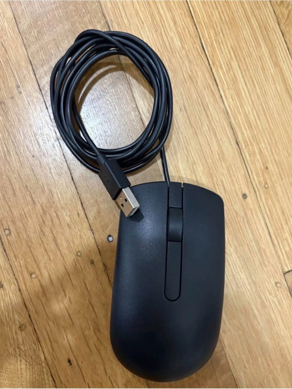 Dell Wired USB Computer Mouse - Black